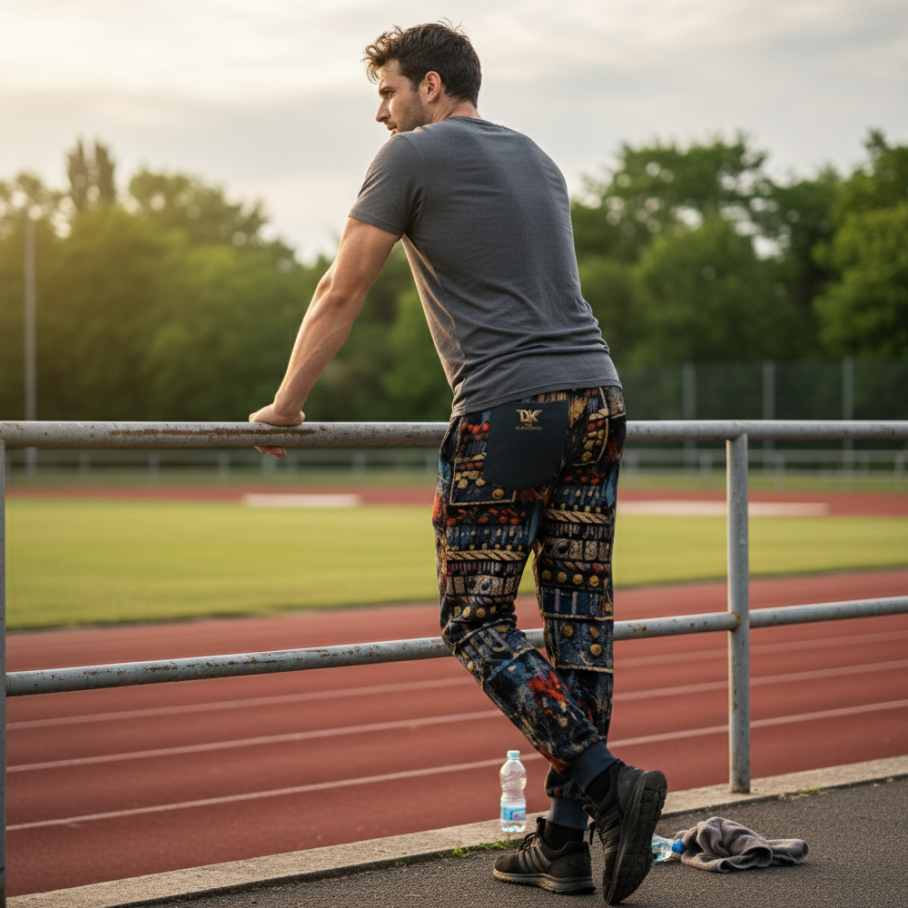 BUSHIDO CODE Spodnie Dresowe Męskie-2