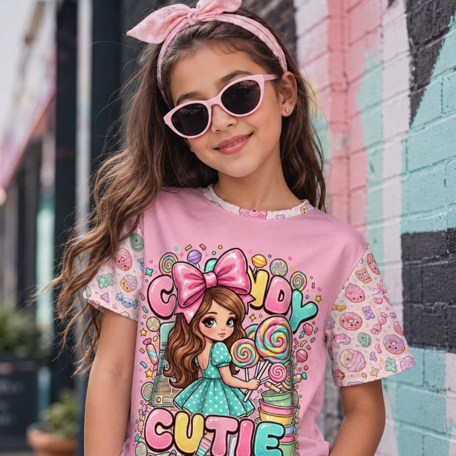 CANDY CUTIE Koszulka dziewczęca