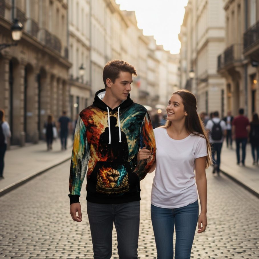 CONTROL THE CHAOS Bluza Męska-2