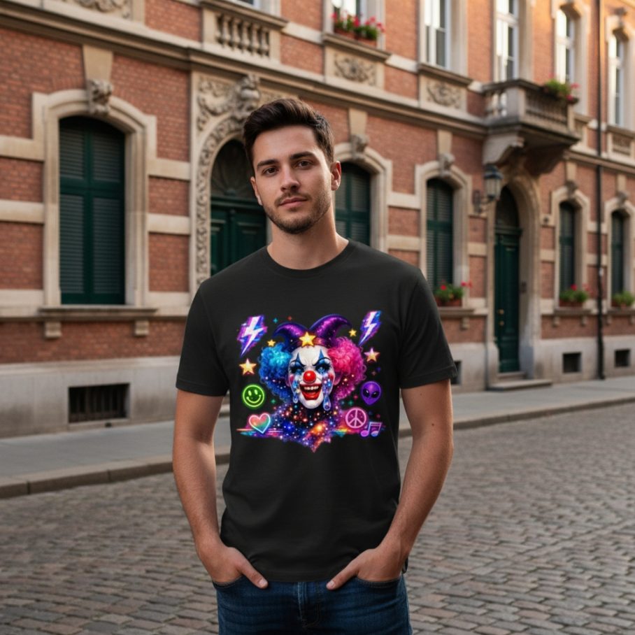 COSMIC CLOWN T-shirt Unisex-2