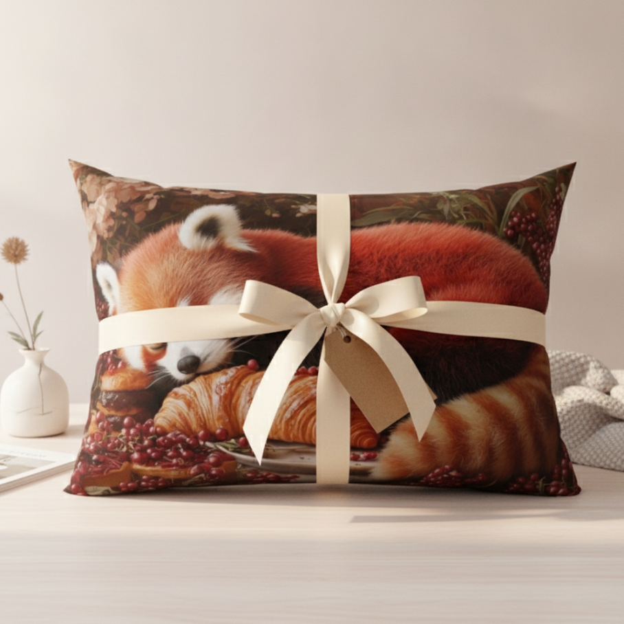 CROISSANT DREAMS Prostokątna Poduszka 100% Bawełna-3