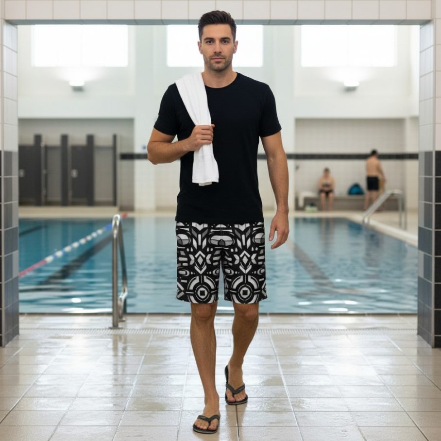 CYBER TOTEM Spodenki Sportowe-4