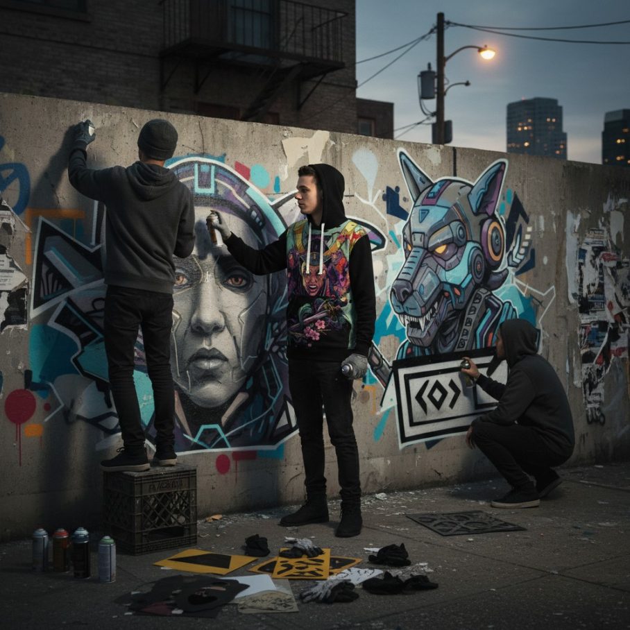 DEMON SHOGUN Bluza z kapturem