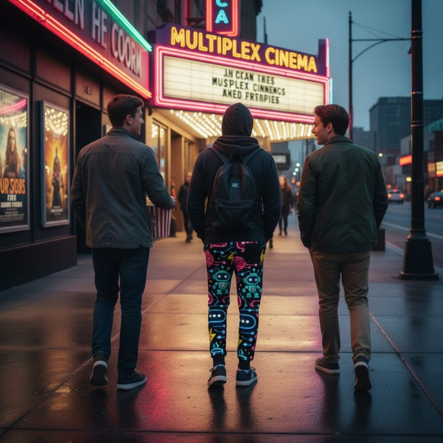 DIGITAL BRAINSTORM Spodnie Dresowe Męskie-3