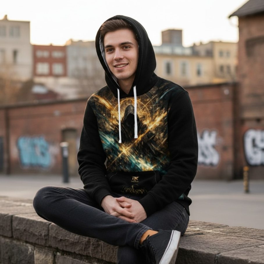 DIGITAL SHAMAN Bluza Męska-6