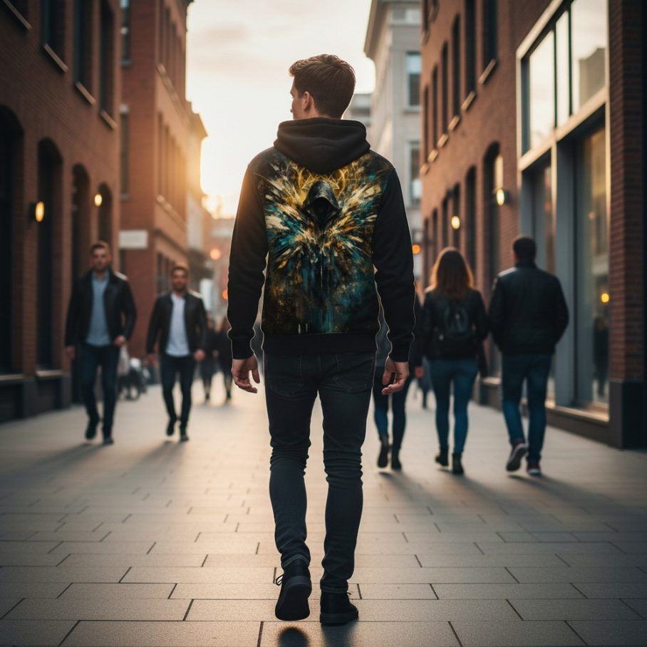 DIGITAL SHAMAN Bluza Męska