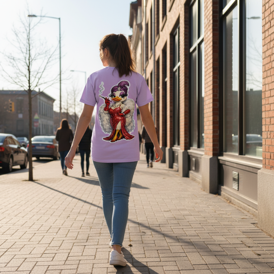 Diva Quack Supreme Koszulka damska z szerokim dekoltem-2