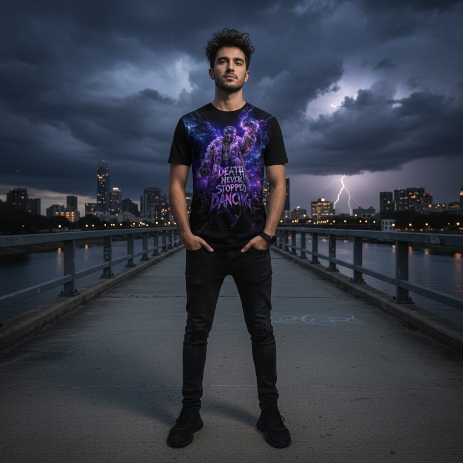 ETERNAL AFTERPARTY Męski T-Shirt Sportowy