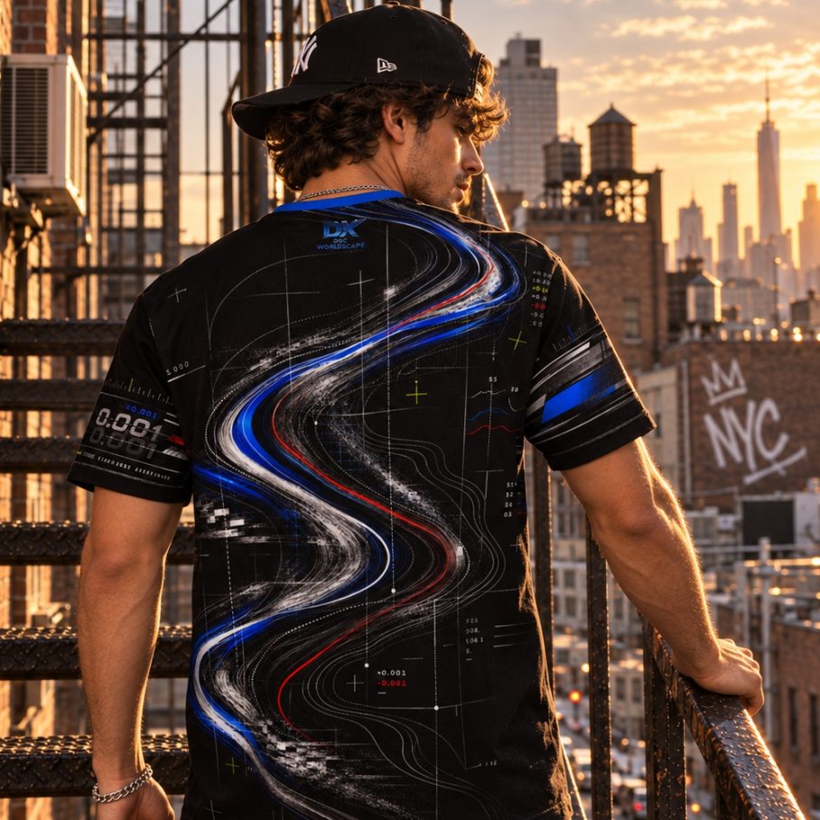 FORMULA ZERO Męski T-Shirt Sportowy-6