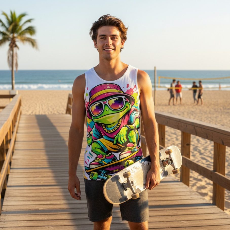 FROG SKATER Koszulka bez rękawków