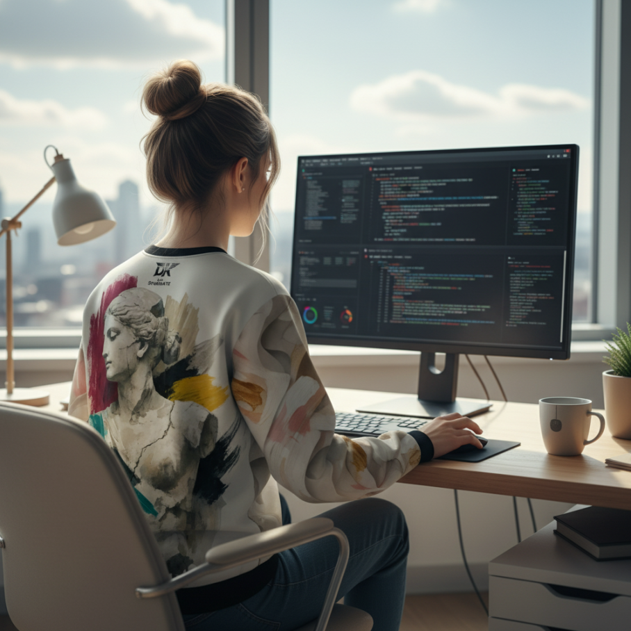 FUTURE ARCHAEOLOGY Bluza unisex-2