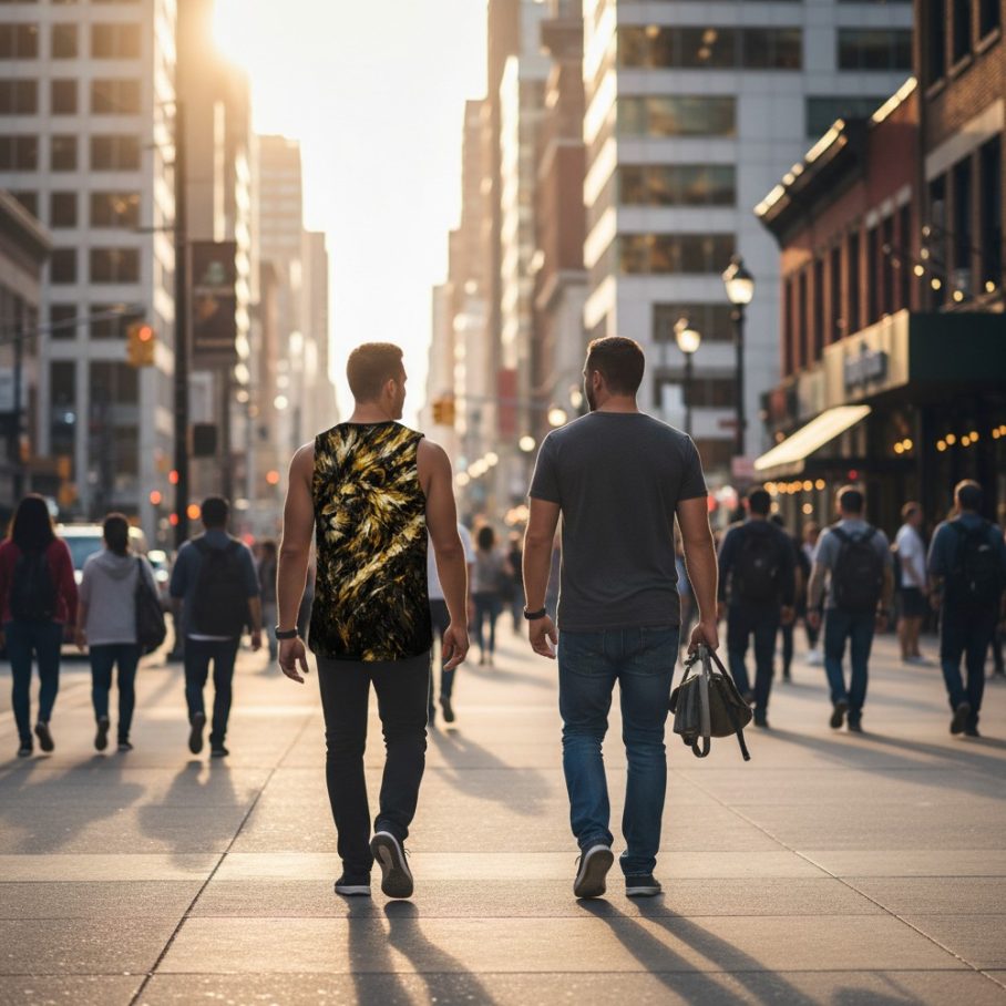 GOLD LION SPIRIT Koszulka bez rękawków-2