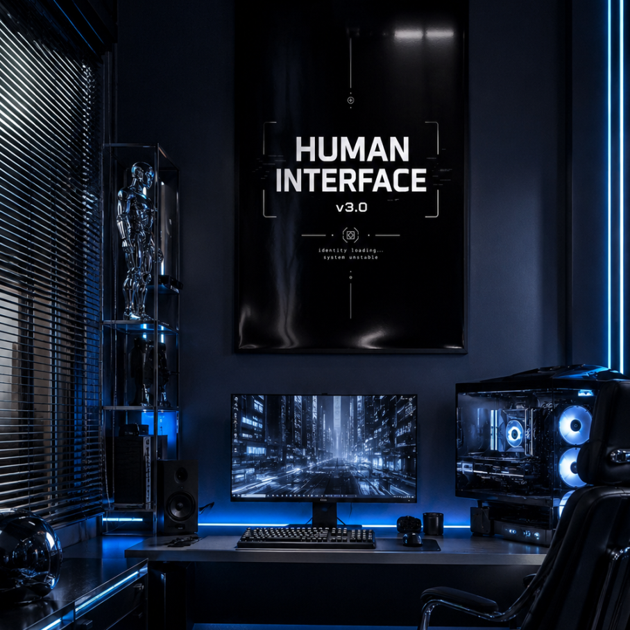HUMAN INTERFACE Plakat pionowy A1-A4-4