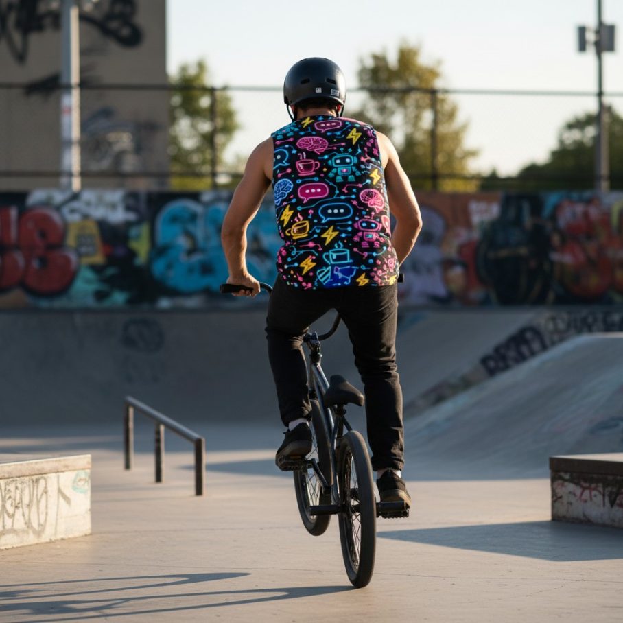 HUMAN PROTOTYPE Koszulka bez rękawków-3