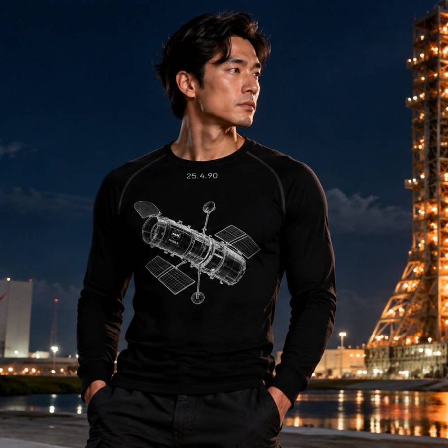 Longsleeve Space Program Hubble 3