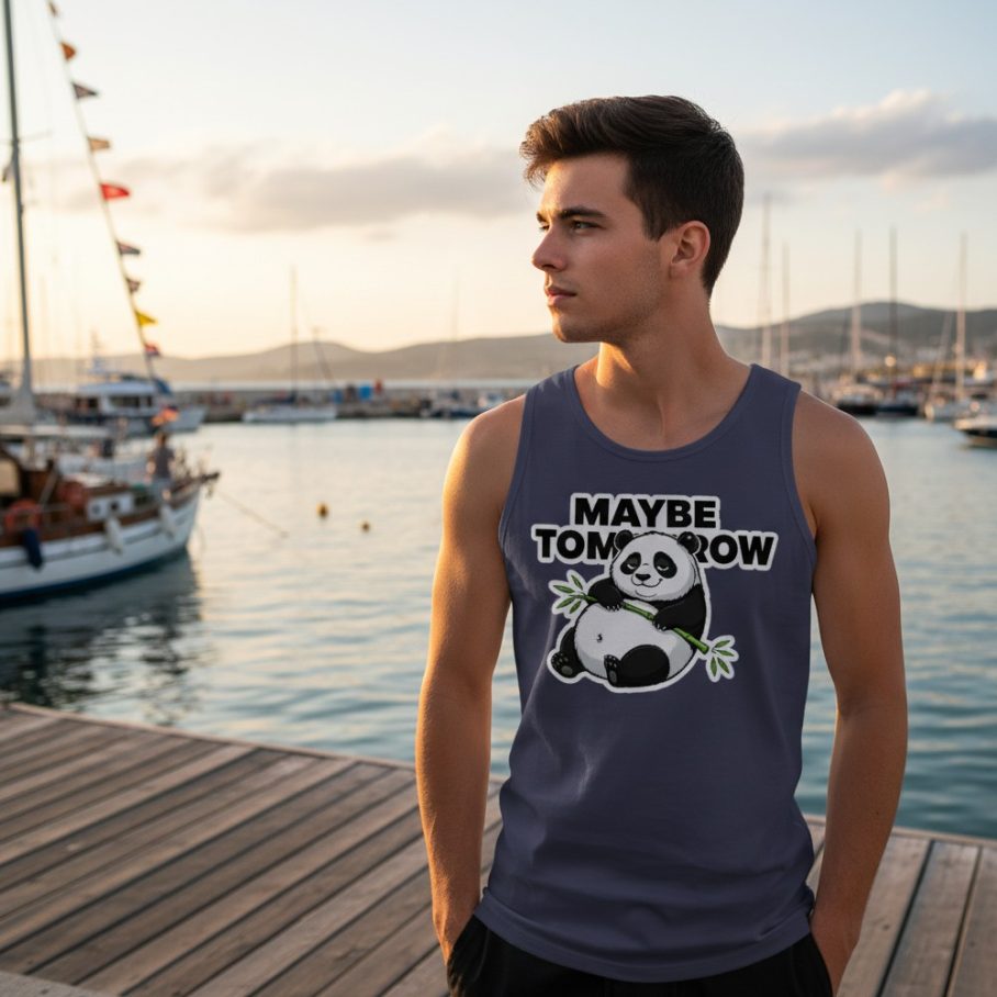 MAYBE TOMORROW Koszulka bez rękawków