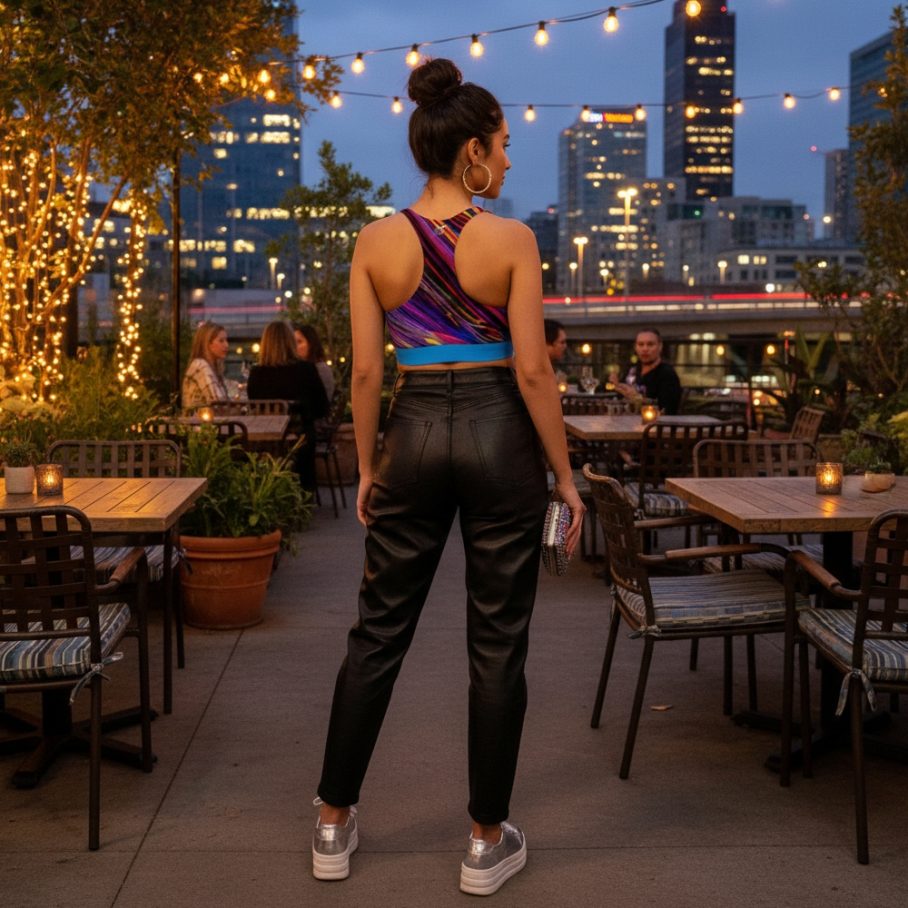 NEON MUSE Top sportowy damski-4