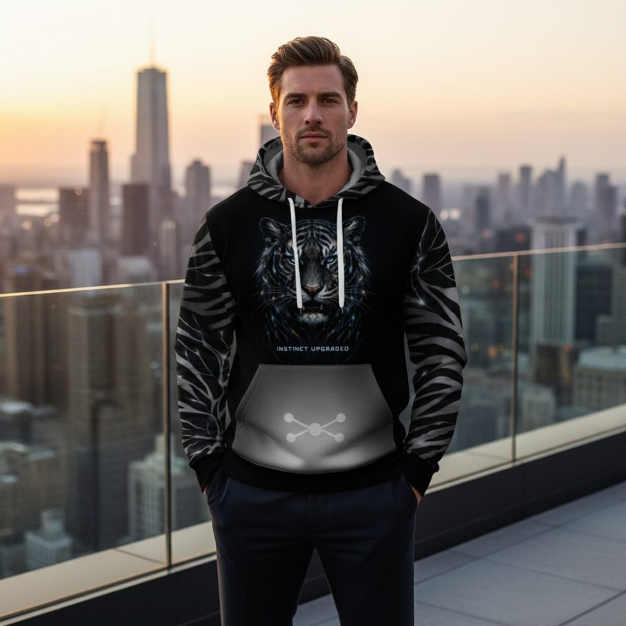 NEURAL TIGER Bluza Męska-4