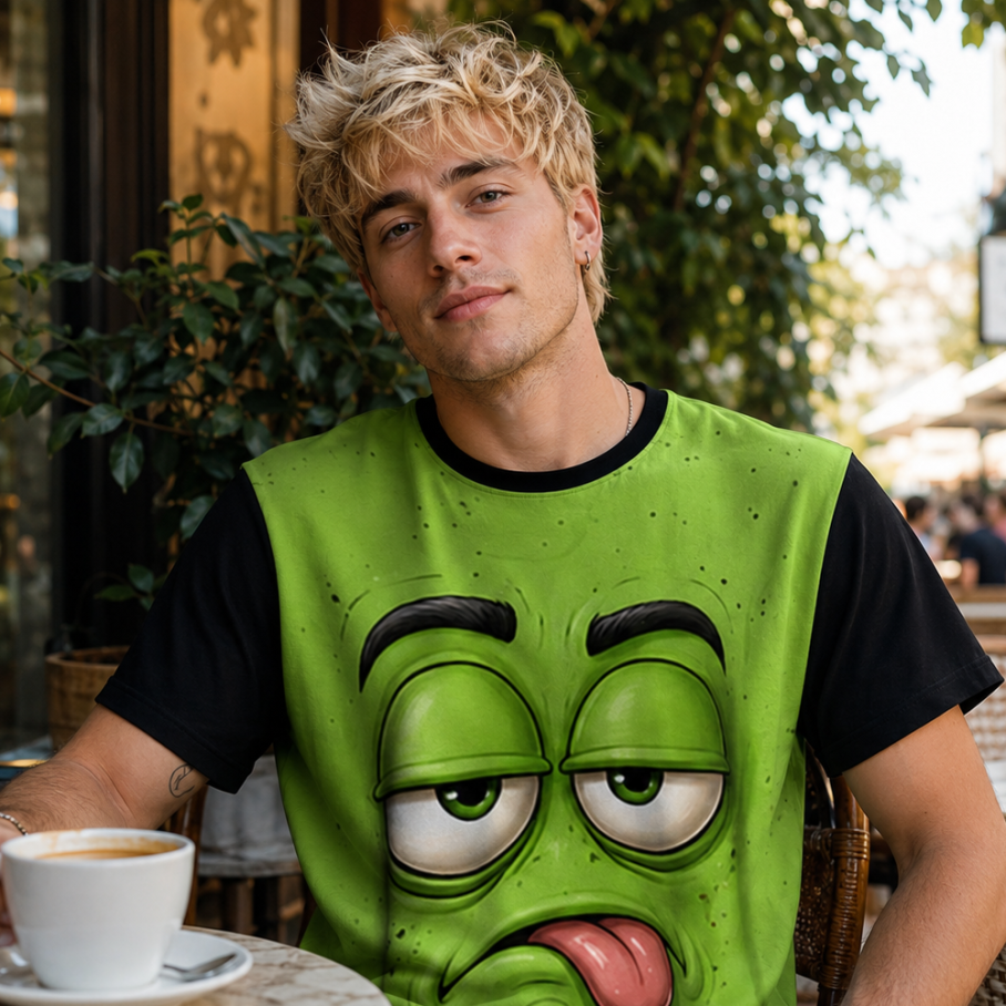 NIE MAM CZASU Męski T-Shirt Sportowy-3