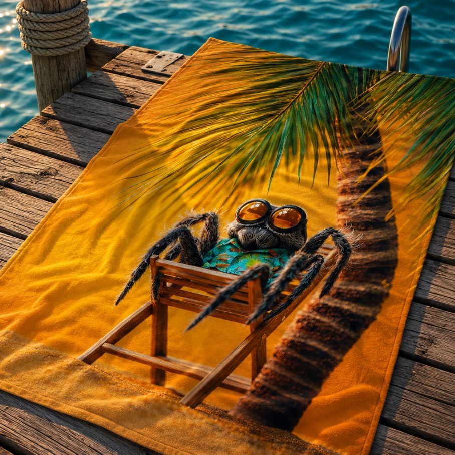 PARADISE WEB Ręcznik Plażowy-2