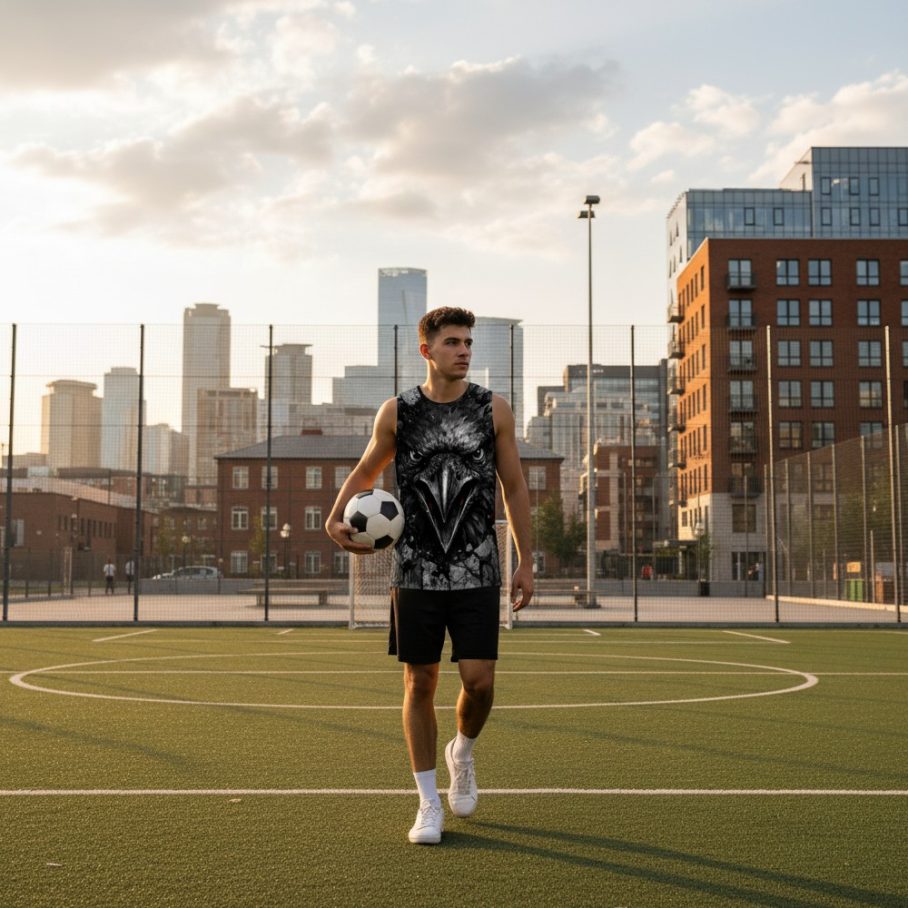 PHANTOM RAVEN Koszulka bez rękawków-4