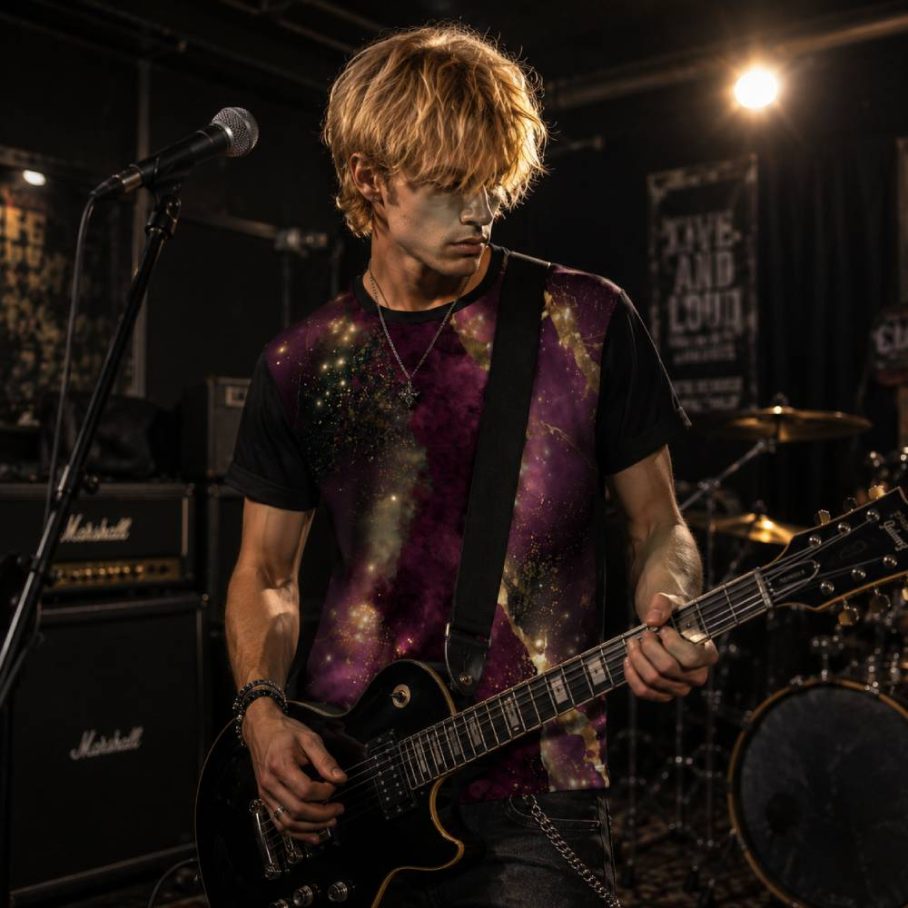 PLUM NOIR ALCHEMY Koszulka męska-3