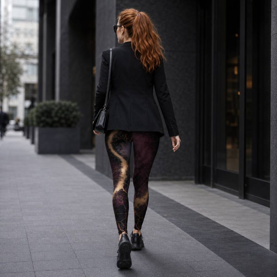 PLUM NOIR ALCHEMY Legginsy-4