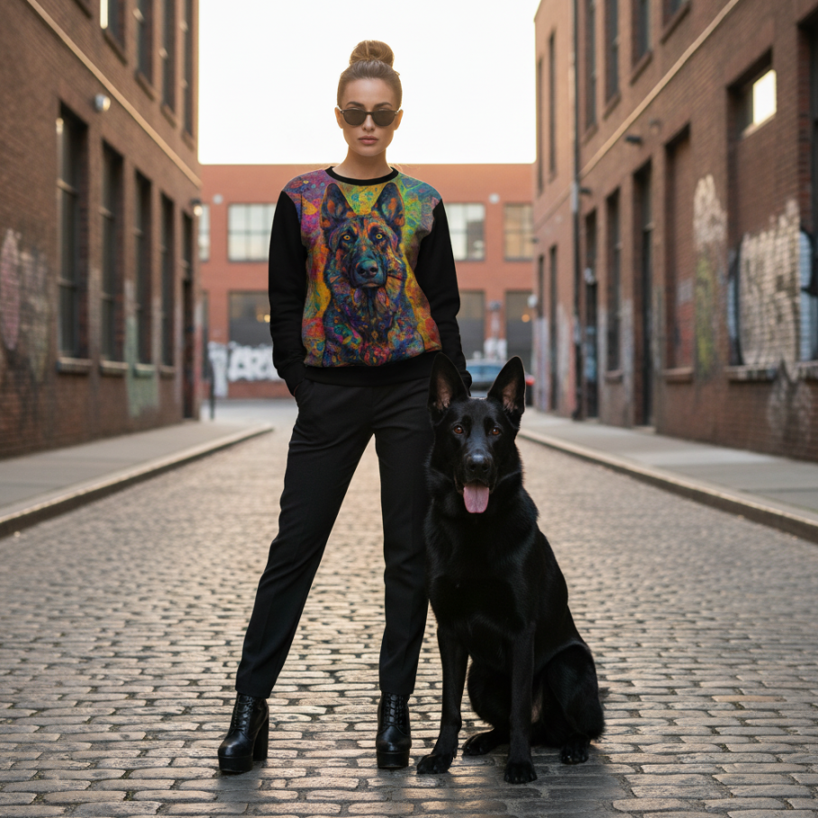 PSYCHEDELIC SHEPHERD Bluza Unisex-2