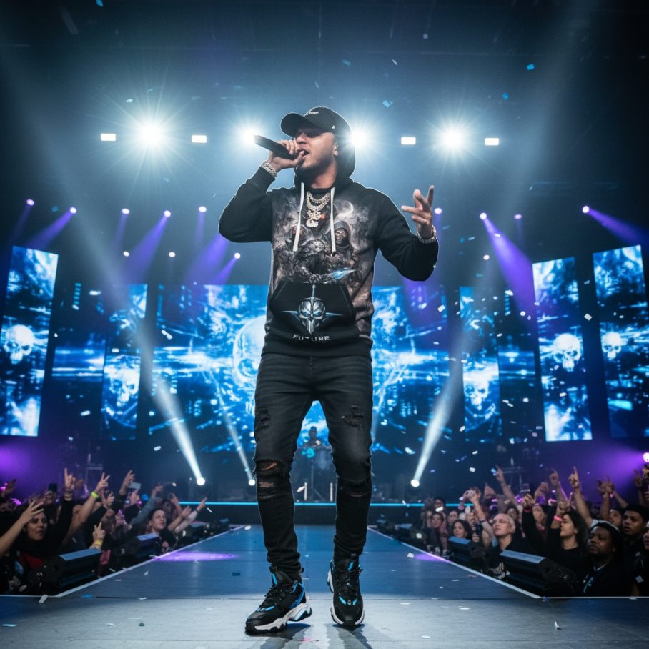 REAPER WARLORD Bluza męska z kapturem