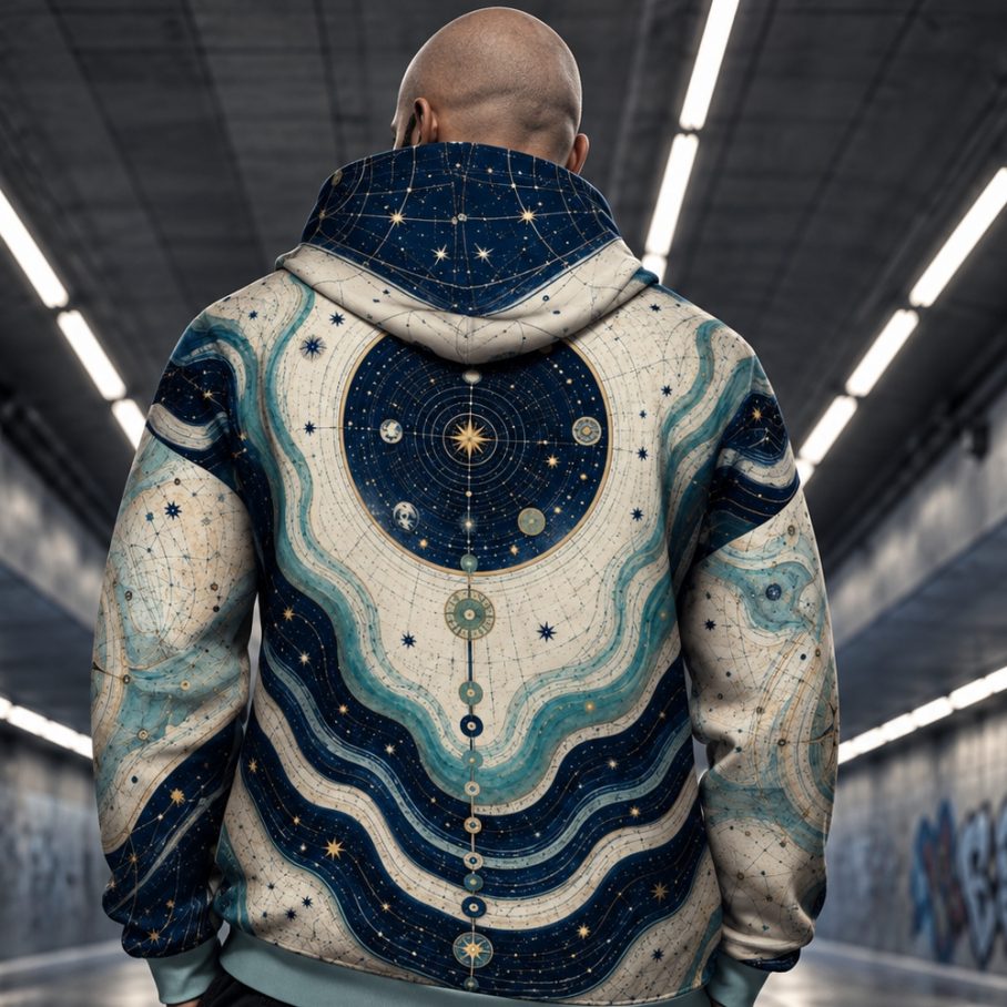 SAILOR FROM ANOTHER PLANET Bluza Unisex Oversize-6