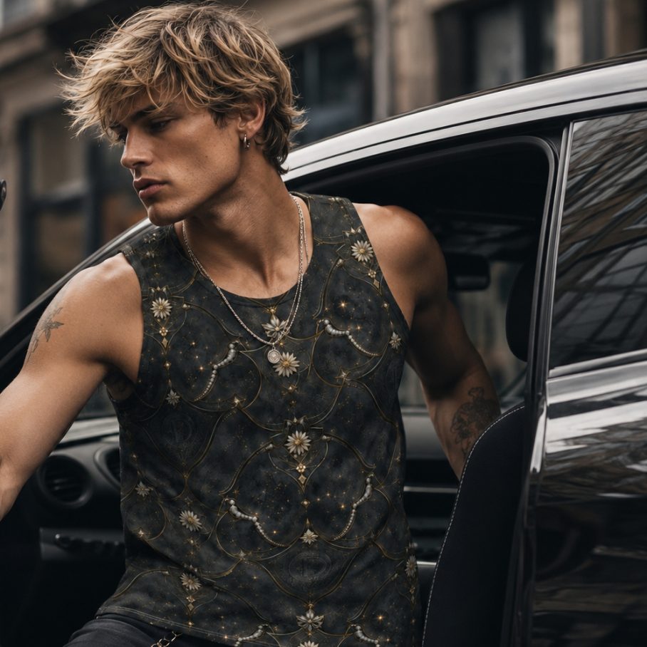 SOFT ARMOR Męski Tank Top Sportowy-2