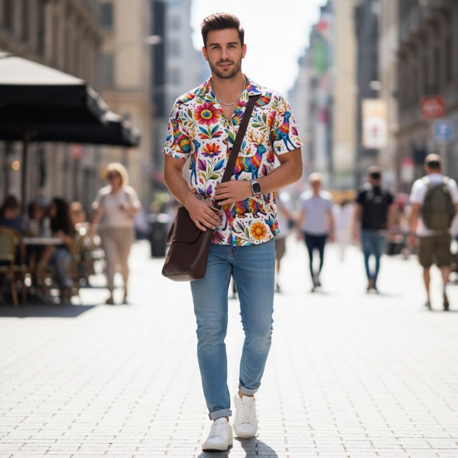 SPIRIT OF COLOR Hawajska Koszula-6