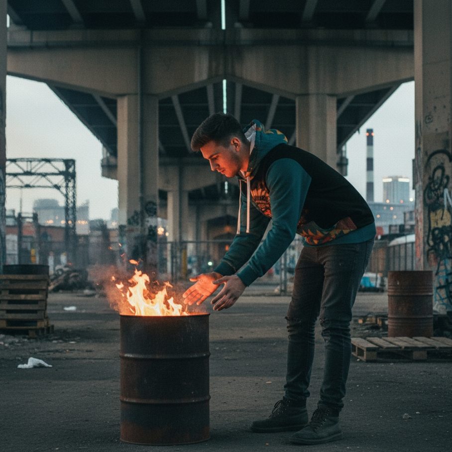 SPIRIT OF THE TRIBE Bluza z kapturem-4