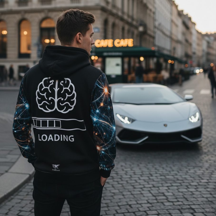 STILL LOADING Bluza męska-4