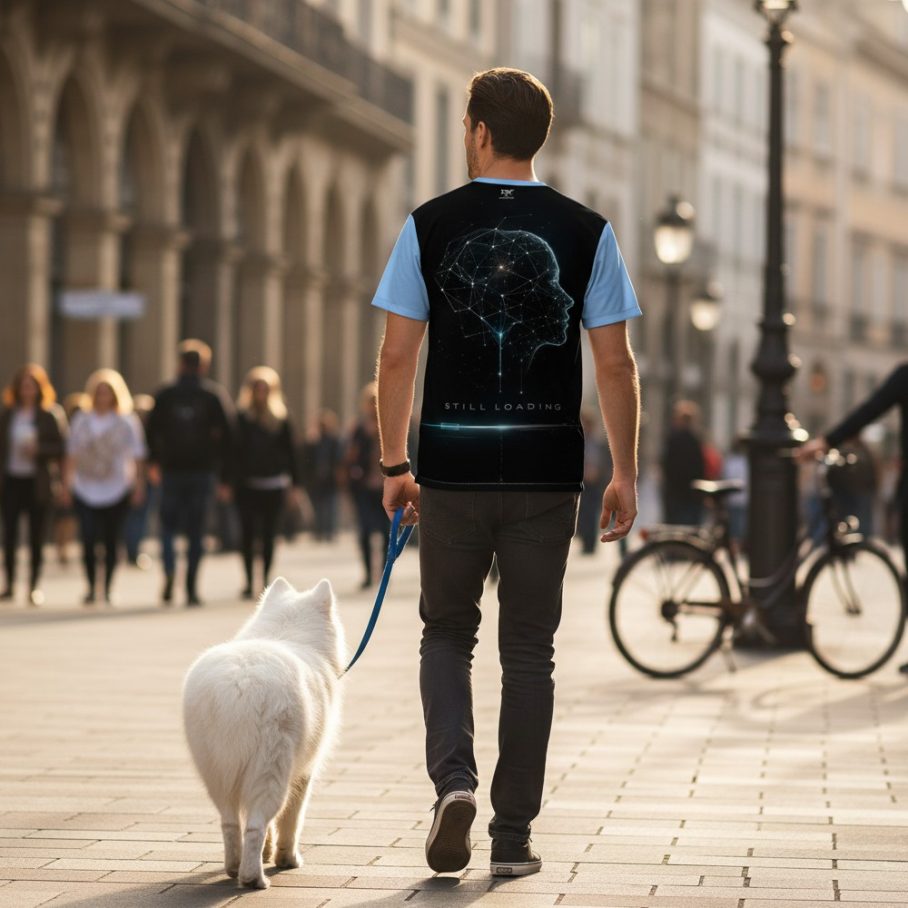 STILL LOADING Męski T-Shirt Sportowy