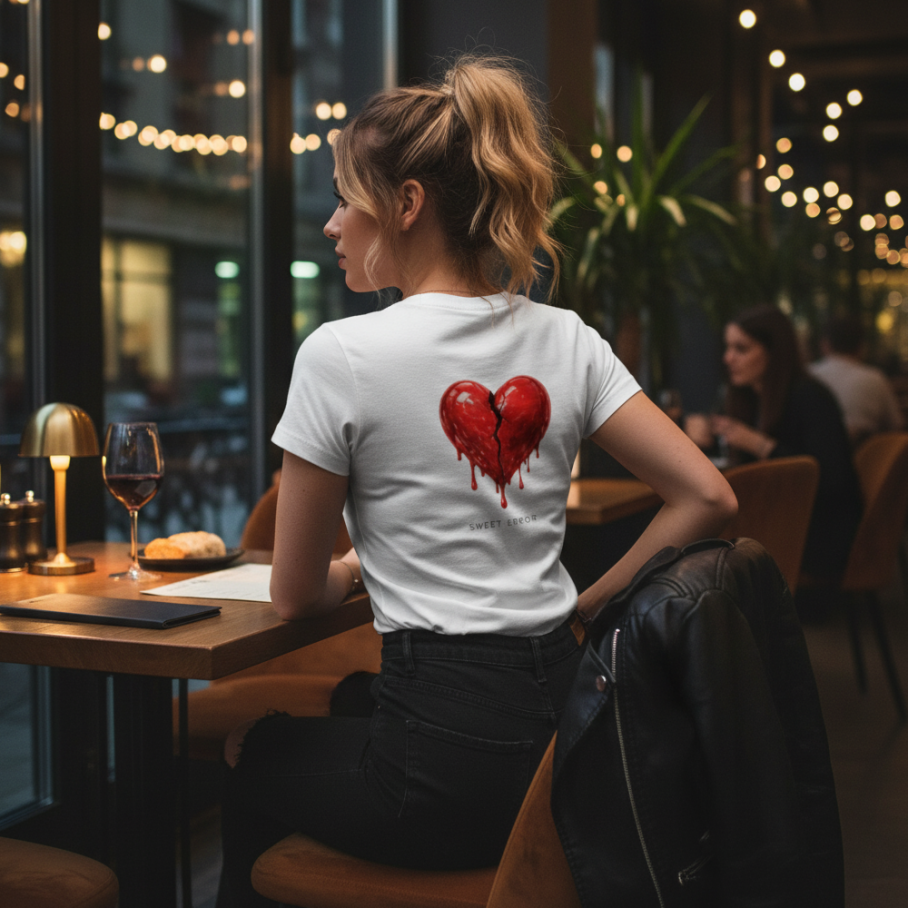 SWEET ERROR T-Shirt Damski-2