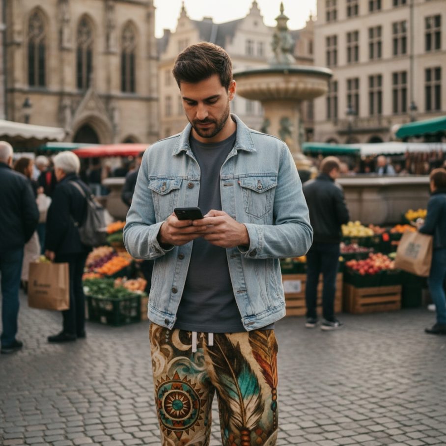 TOTEM LEGACY Spodnie Dresowe Męskie