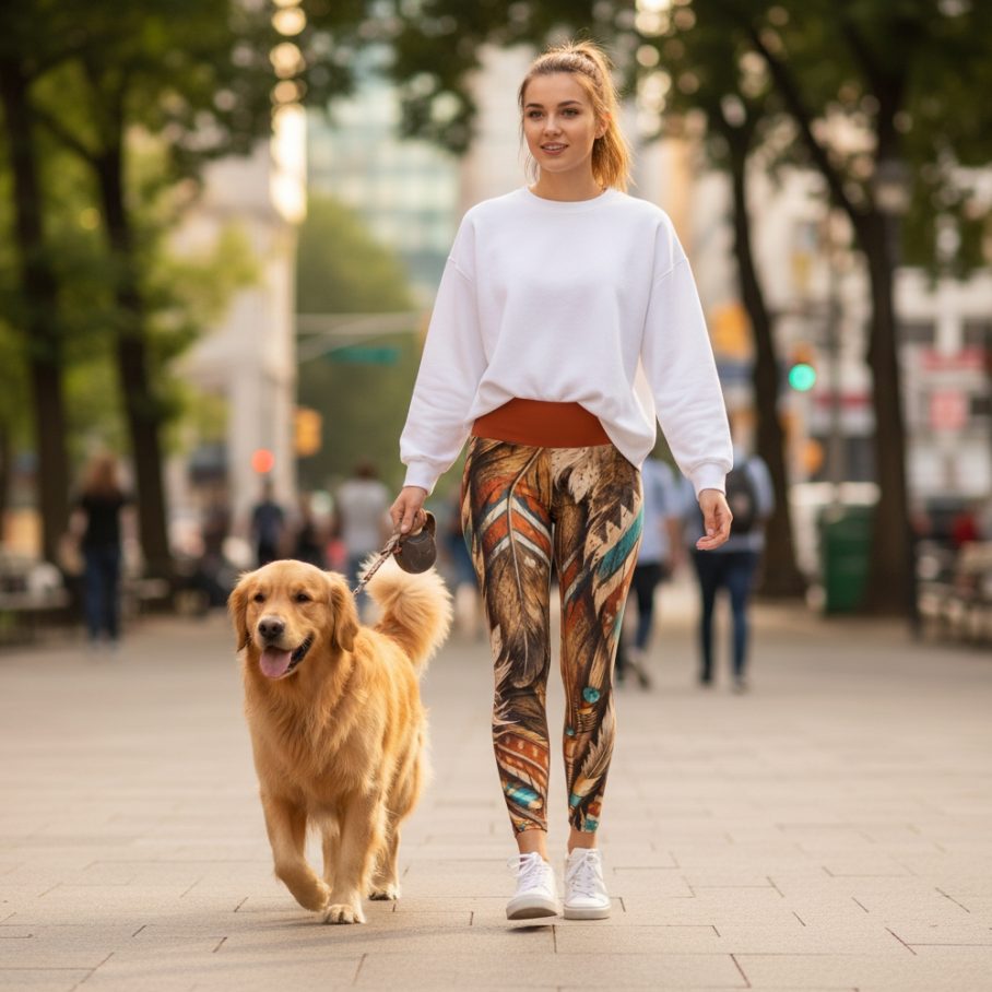 TOTEM SPIRIT Legginsy-5