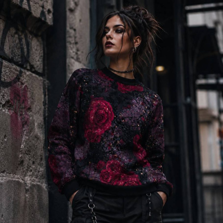 VAMP ROMANTIC CATHEDRAL Bluza damska-3