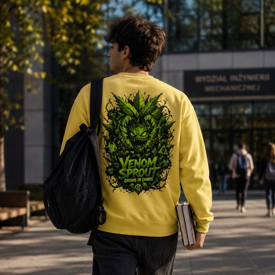 Venom Sprout Bluza klasyczna unisex-2
