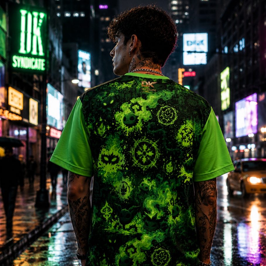 Venom Sprout Męski T-Shirt Sportowy-4