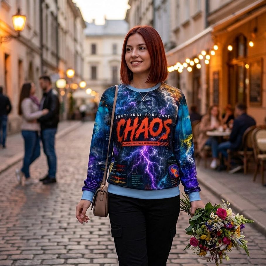 WEIRD WEATHER Bluza Unisex - Bawełna-2